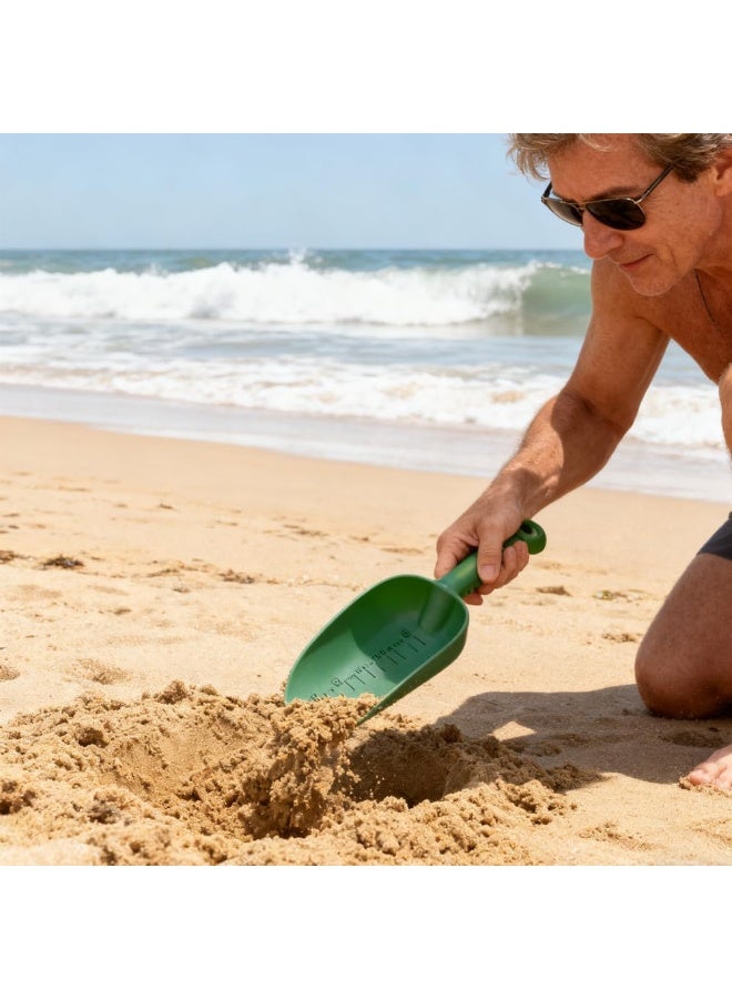 2 قطعة مجرفة حديقة بلاستيكية مضادة للانزلاق، أداة حفر ونقل الأصص اليدوية - Image 3